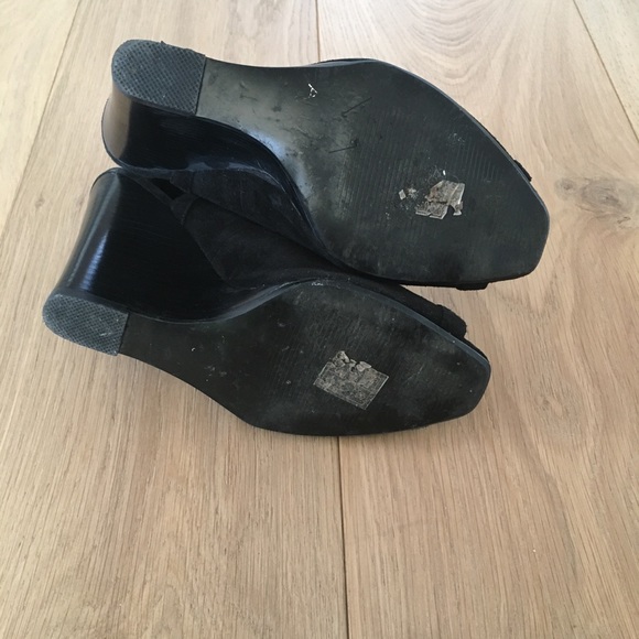 Aldo Suede Wedge open toe & heel bootie - Picture 4 of 4